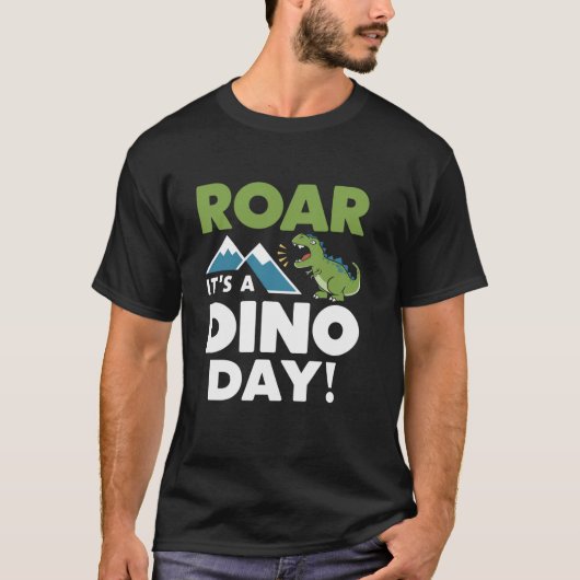 Dinosaur Gezegde Mannen Vrouwen Funny Boys Meisjes T-shirt (Voorkant)