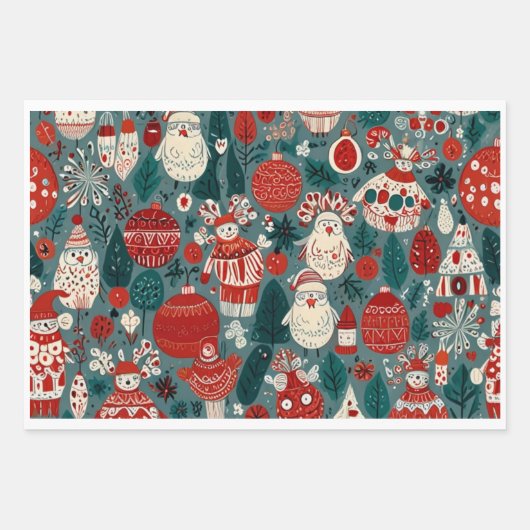 Dinosaur Gift Wrapping Paper (Voorkant 3)