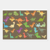 Dinosaur Gift Wrapping Paper (Voorkant 2)
