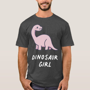 Dinosaur Girl Kawaii Lover Pastel Gothic esthetisc T-shirt