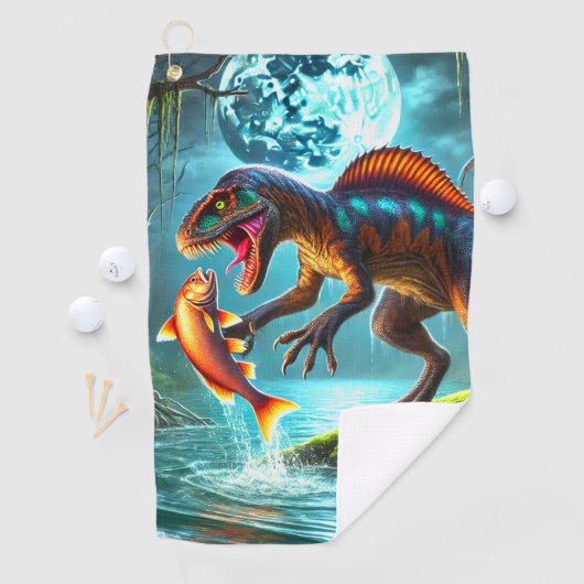 Dinosaur Golfhanddoek (Insitu)