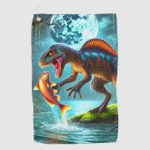 Dinosaur Golfhanddoek (Voorkant)