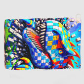 Dinosaur Golfhanddoek (Horizontaal)