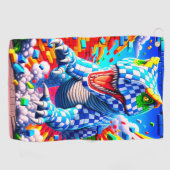 Dinosaur Golfhanddoek (Horizontaal)