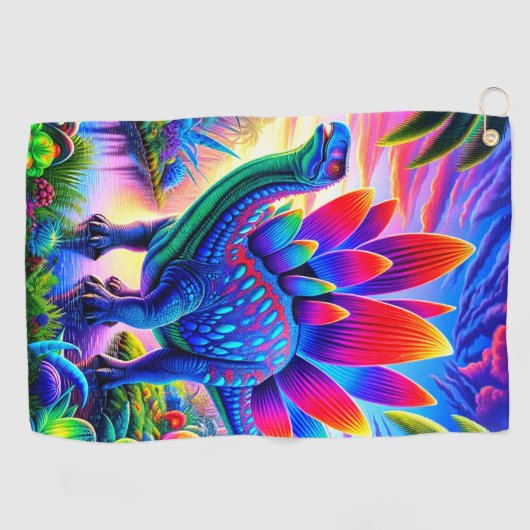 Dinosaur Golfhanddoek (Horizontaal)