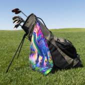 Dinosaur Golfhanddoek (Groen)