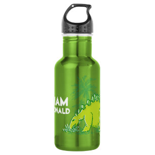 Dinosaur green Stegosaurus jongens noemen drink fl Waterfles