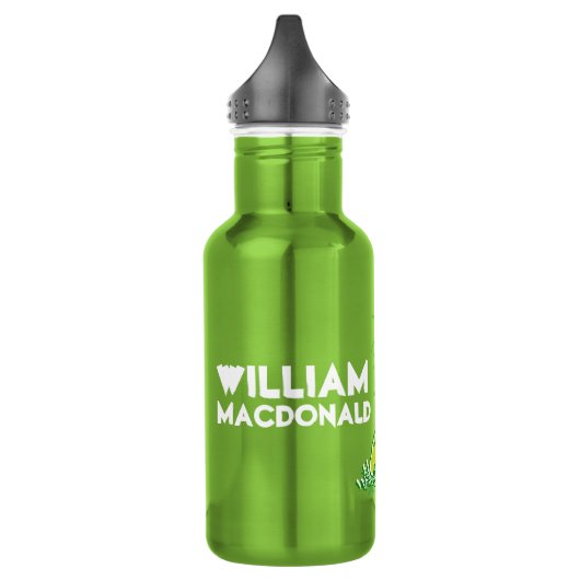 Dinosaur green Stegosaurus jongens noemen drink fl Waterfles (Links)