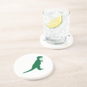Dinosaur Green Zandsteen Onderzetter (Zijkant)