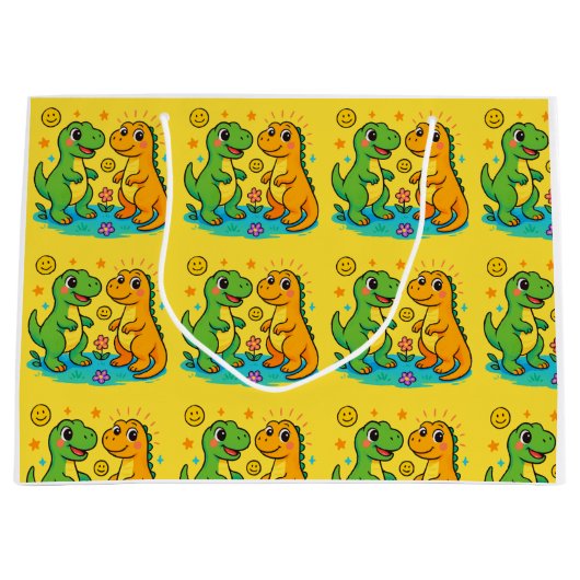 Dinosaur Groot Cadeauzakje (Voorkant)