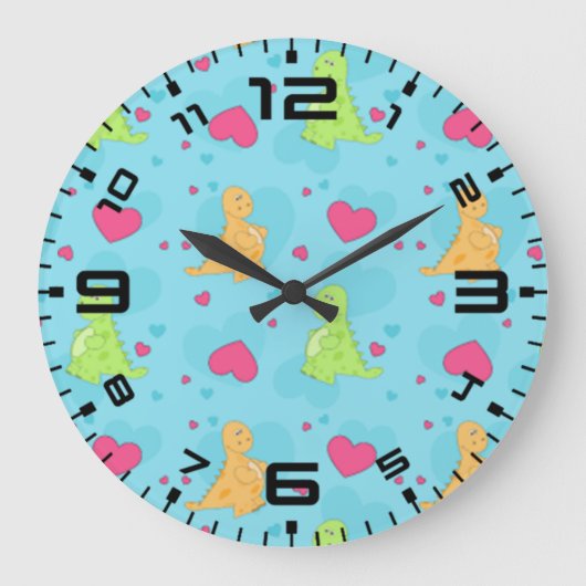 Dinosaur Grote Klok (Voorkant)