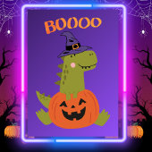 Dinosaur Halloween Verjaardag Kinder Uitnodiging