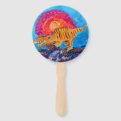 Dinosaur Handwaaier (Achterkant)