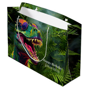 Dinosaur Happy Birthday kinder Oerwoud Groot Cadeauzakje