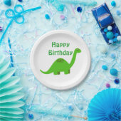 Dinosaur Happy Birthday Party Paper Bord (Feest)