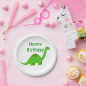 Dinosaur Happy Birthday Party Paper Bord (Feest)