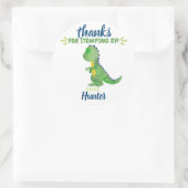 Dinosaur Hartelijk dank voor de positieve stickers (Tas)