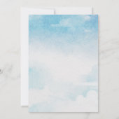 Dinosaur Hatching Soon Baby shower Invitation Kaart (Achterkant)