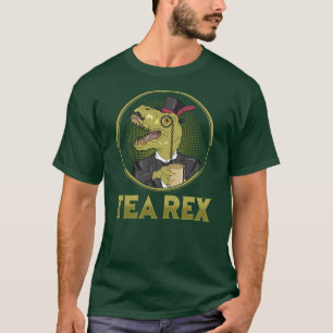Dinosaur Humor Dierenvriend Tea Rex T-shirt