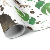 Dinosaur Hunt. Dinosaurussen op Safari Boys Kinder Cadeaupapier (Rol Hoek)