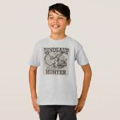 Dinosaur Hunter Design by Mudge Studios T-shirt (Voorkant volledig)