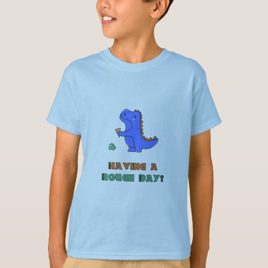 Dinosaur Ice Cream Art T-Shirt (Voorkant)