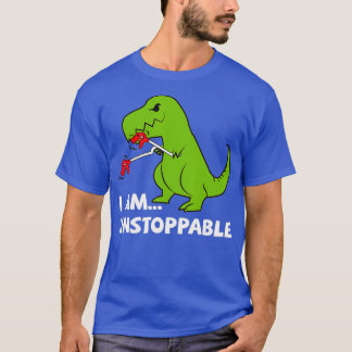 Dinosaur Ik ben niet te stoppen. T-shirt