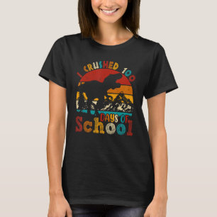 Dinosaur ik heb 100 dagen van de schoolreis Rex Bo T-shirt