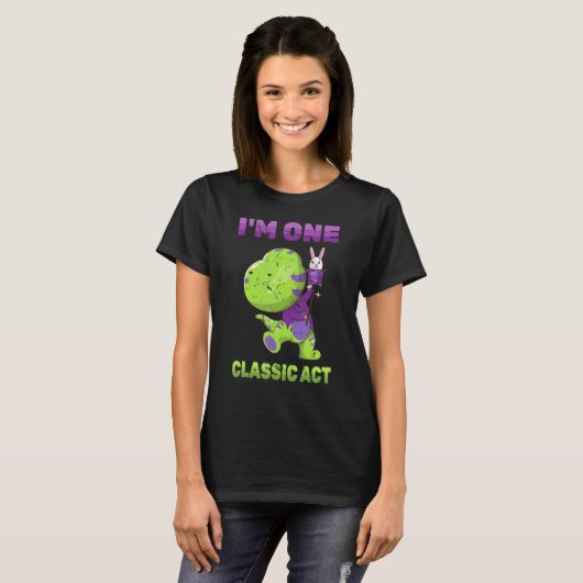 Dinosaur - Im One Classic Act - Magicus - Magic - T-shirt (Voorkant volledig)