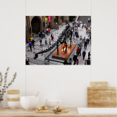 Dinosaur in het Natuurhistorisch museum Poster (Keuken)