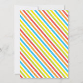 Dinosaur Invitation / Dino Invitation Kaart (Achterkant)