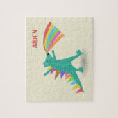 Dinosaur Jigzaag Puzzle for Boy Legpuzzel (Verticaal)