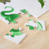 Dinosaur Jigzaag Puzzle Legpuzzel (Zijkant)
