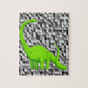 Dinosaur Jigzaag Puzzle Legpuzzel