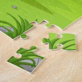 Dinosaur Jigzaag Puzzle Legpuzzel (Zijkant)