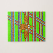 Dinosaur Jigzaag Puzzle Legpuzzel (Horizontaal)