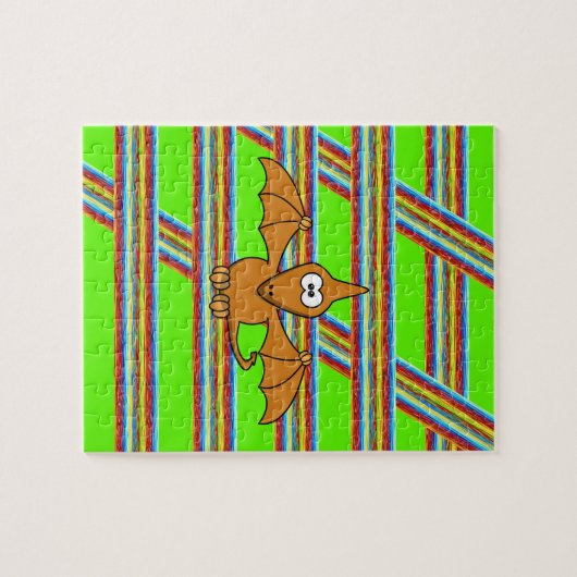 Dinosaur Jigzaag Puzzle Legpuzzel (Horizontaal)