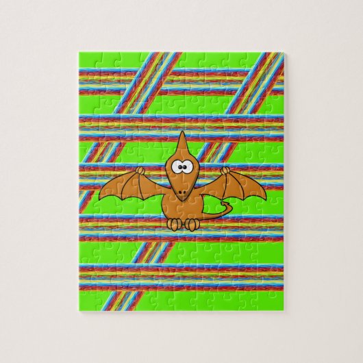 Dinosaur Jigzaag Puzzle Legpuzzel (Verticaal)