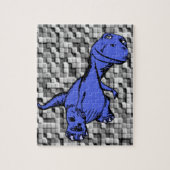 Dinosaur Jigzaag Puzzle Legpuzzel (Verticaal)