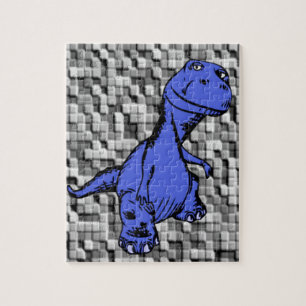Dinosaur Jigzaag Puzzle Legpuzzel