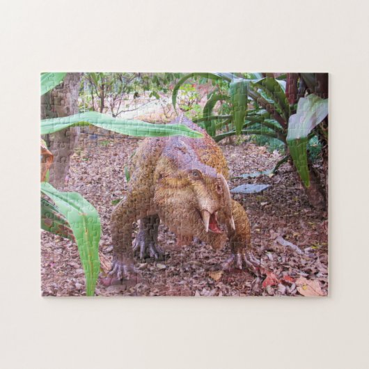 Dinosaur Jigzaag Puzzle - Placerias Legpuzzel (Horizontaal)