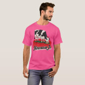 Dinosaur Jr. Funny Koe T-shirt (Voorkant volledig)