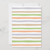 Dinosaur Jurassic Birthday Party Invitation Kaart (Achterkant)