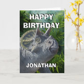 Dinosaur Jurassic Oerwoud Kaart (Gele Bloem)