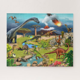 Dinosaur Jurassic Park dieren prehistorische Dino Legpuzzel