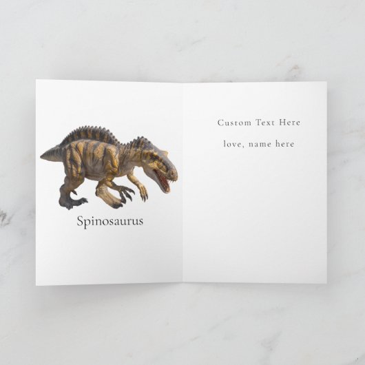 Dinosaur Jurassic Roar Kaart (Binnen)