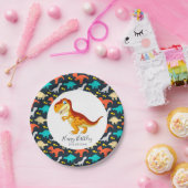 Dinosaur jurassic T Rex Party Papieren Bordje (Feest)