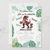 Dinosaur Kaart (Voorkant)