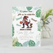 Dinosaur Kaart (Staand voorkant)