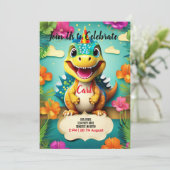 Dinosaur Kaart (Staand voorkant)